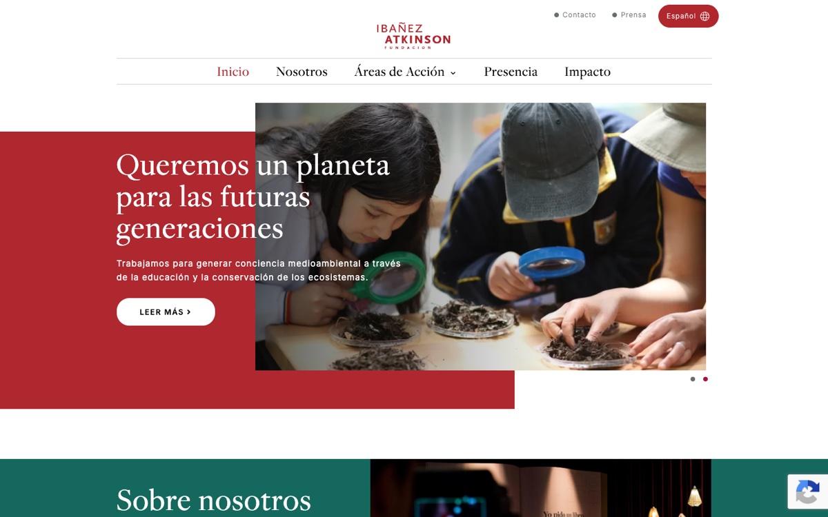 Captura verificada del proyecto Fundación Ibáñez Atkinson