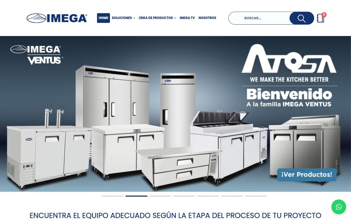 Captura verificada del proyecto Imega